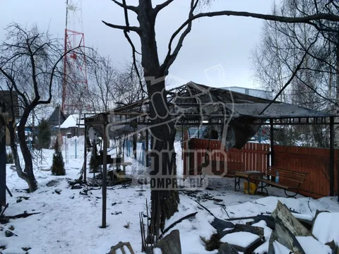 Фото объекта: Демонтаж кирпичного дома после пожара