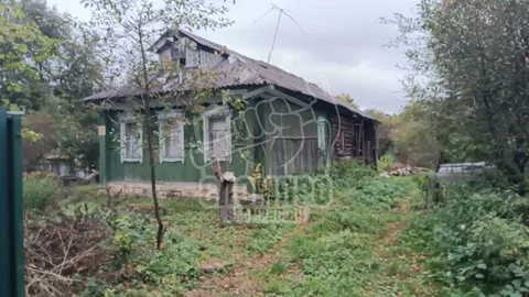 Демонтаж части бревенчатого дома Домодедово