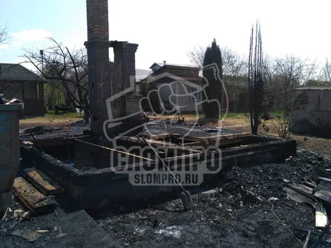В процессе расчистки после пожара в Чехове
